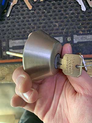 New Key in Weiser Lock